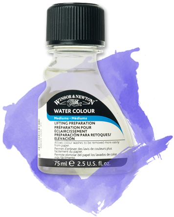 Winsor & Newton Watercolor Lifting Preparation Medium, - Winsor Newton Medium Watercolor Lifting Preparation (420x450), Png Download