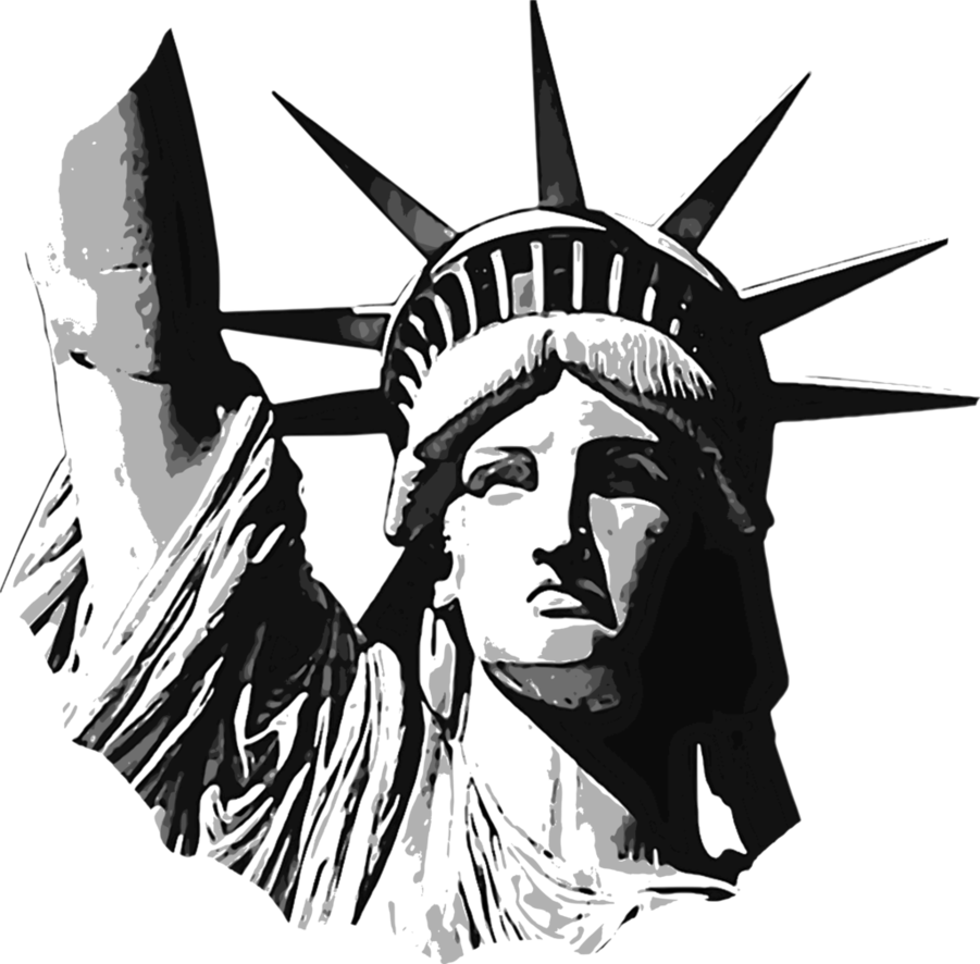 Free Statue Of Liberty Png Hd - Statue Of Liberty (901x886), Png Download