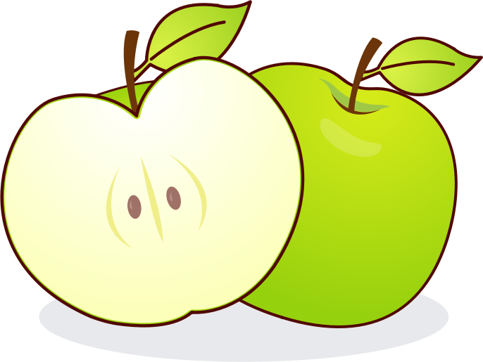 Inside Of An Apple Clipart Clipartxtras Img - Apple (686x515), Png Download