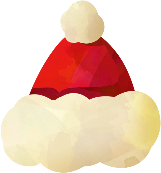 Santa Hat - Illustration (618x618), Png Download