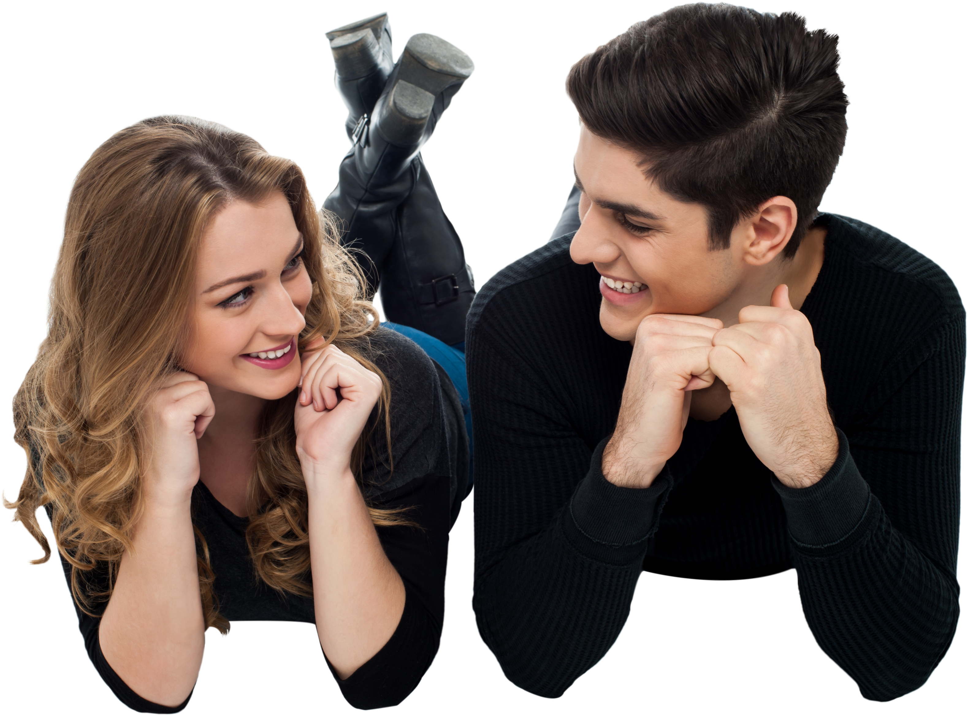 Free Png Romantic Couple Png Images Transparent - Romantic Couple Love Png (850x566), Png Download
