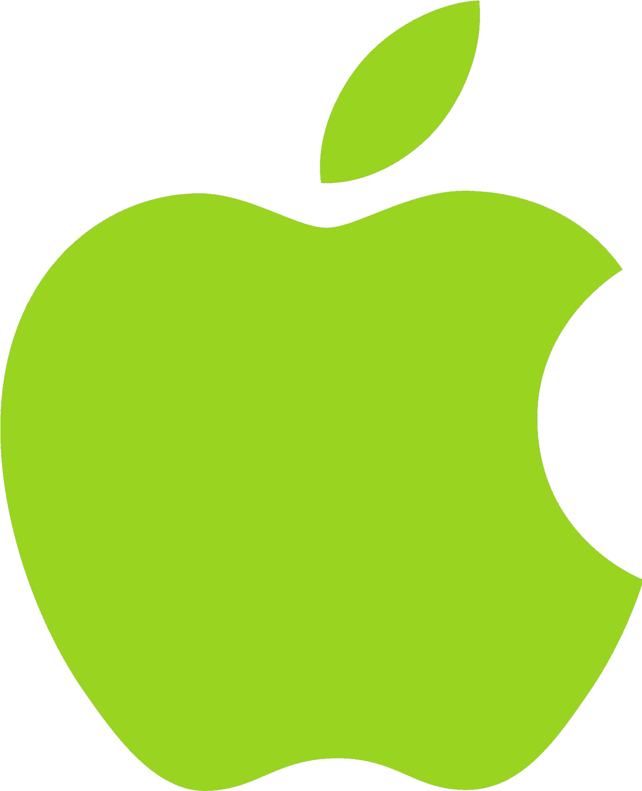 Apple Logo - Apple Business Card 2014 (2000x2000), Png Download