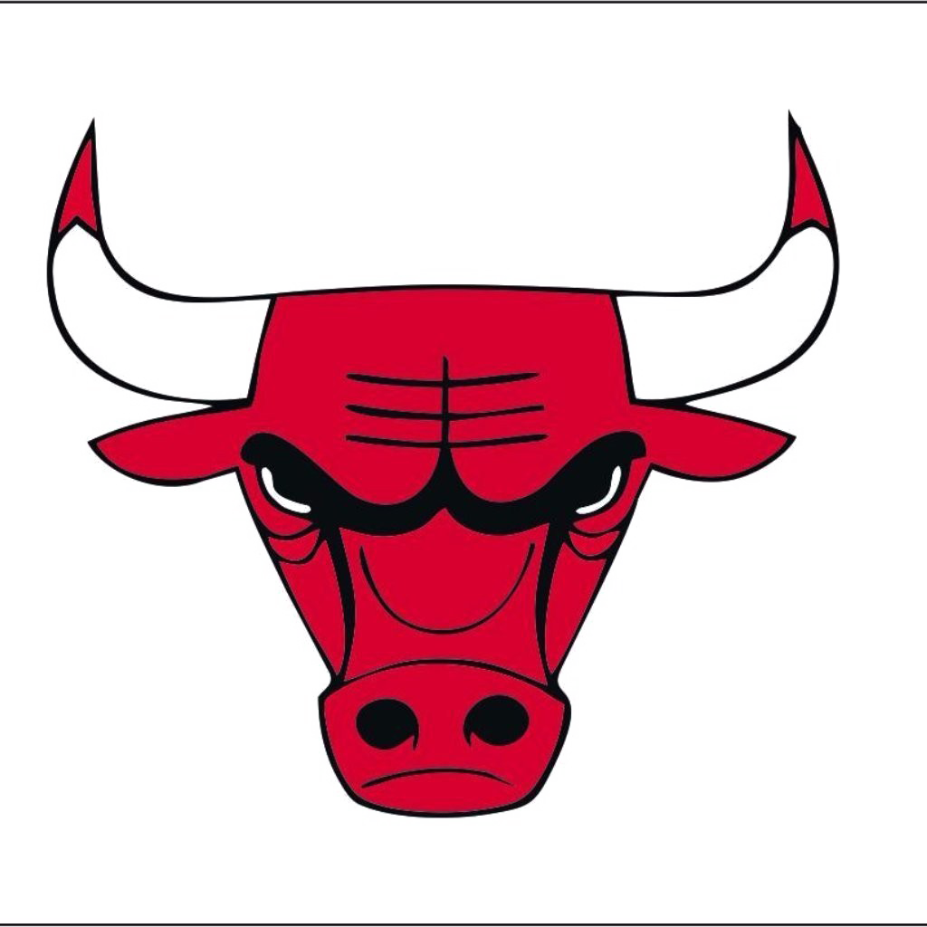 Red Bull Png Picture - Chicago Bulls Sign (1024x1024), Png Download