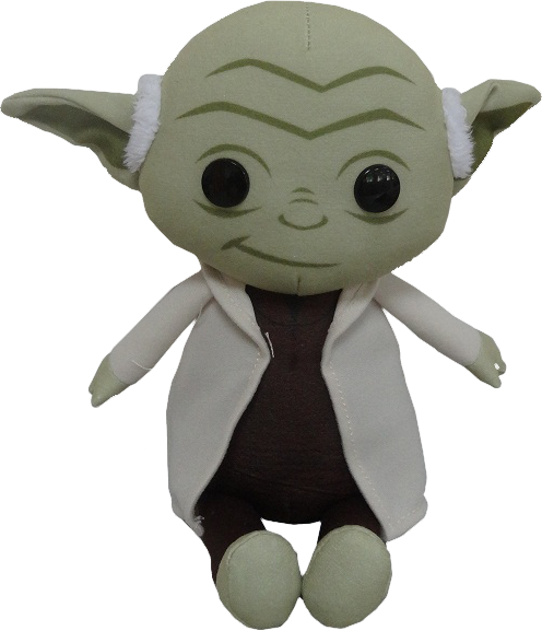 Comic Images Star Wars - Yoda Rag Doll Plush (496x577), Png Download