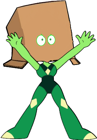 Halloween Peridot - Peridot Steven Universe Wedding (314x499), Png Download