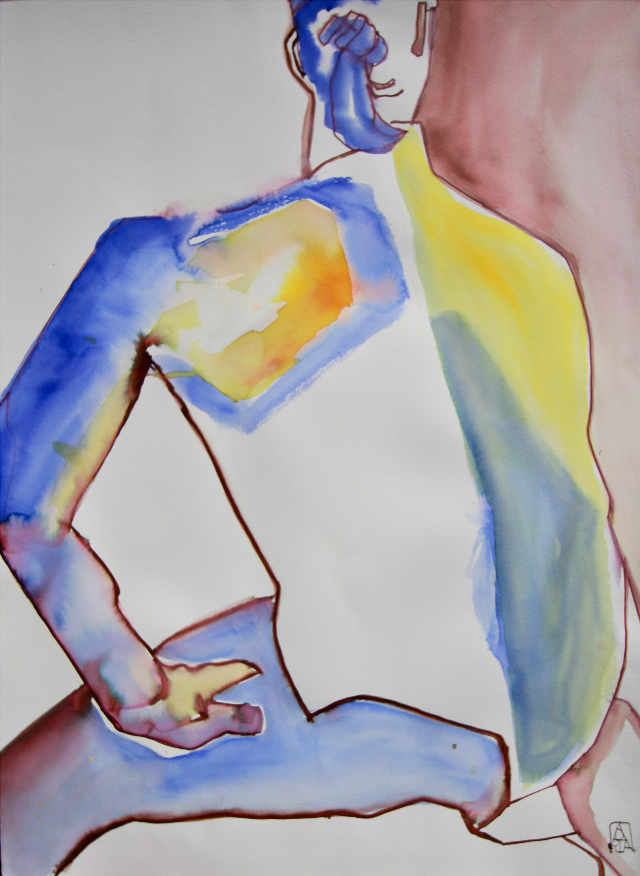 Expectation By Adria Becker - Child Art (2469x3378), Png Download