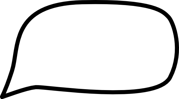 Png Transparent Transparentpng Image - Speech Bubble (600x333), Png Download