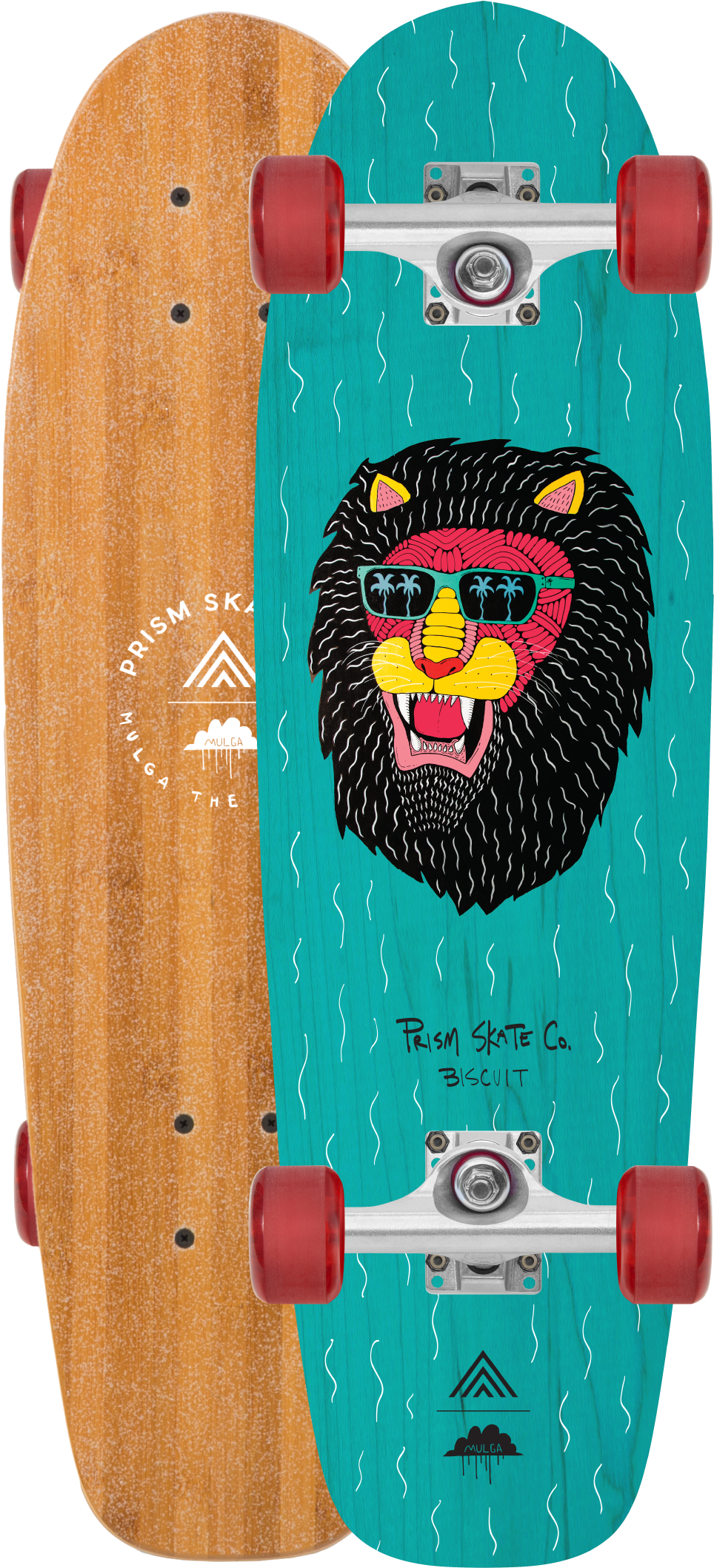 Prism Skateboards - Longboard Prism Biscuit (1057x2216), Png Download