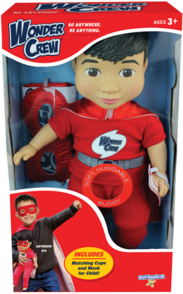 Superhero Erik - Wonder Crew Superhero Will (313x480), Png Download