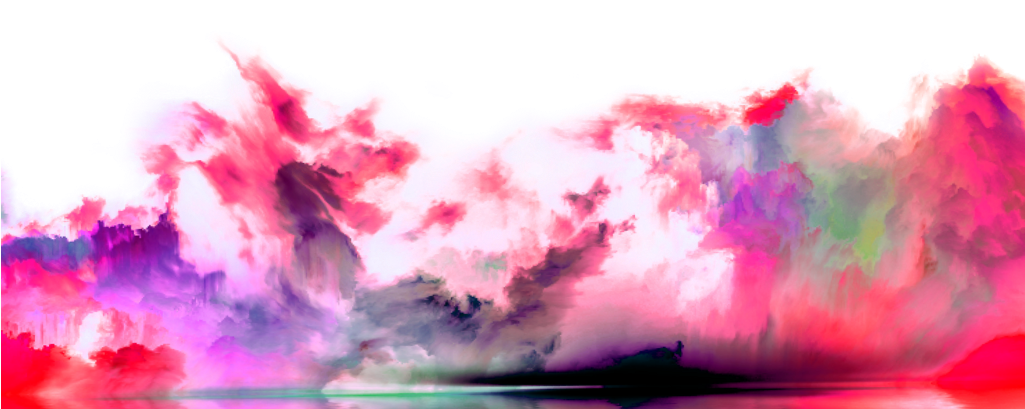 Ftestickers Watercolor Background Overlay Colorful (1024x1024), Png Download