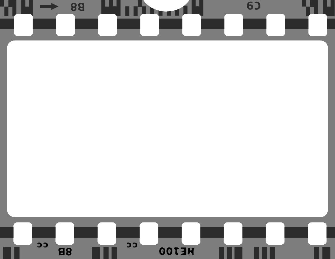 Film Vector Free Png Picture Photo - Film Strip (1100x850), Png Download