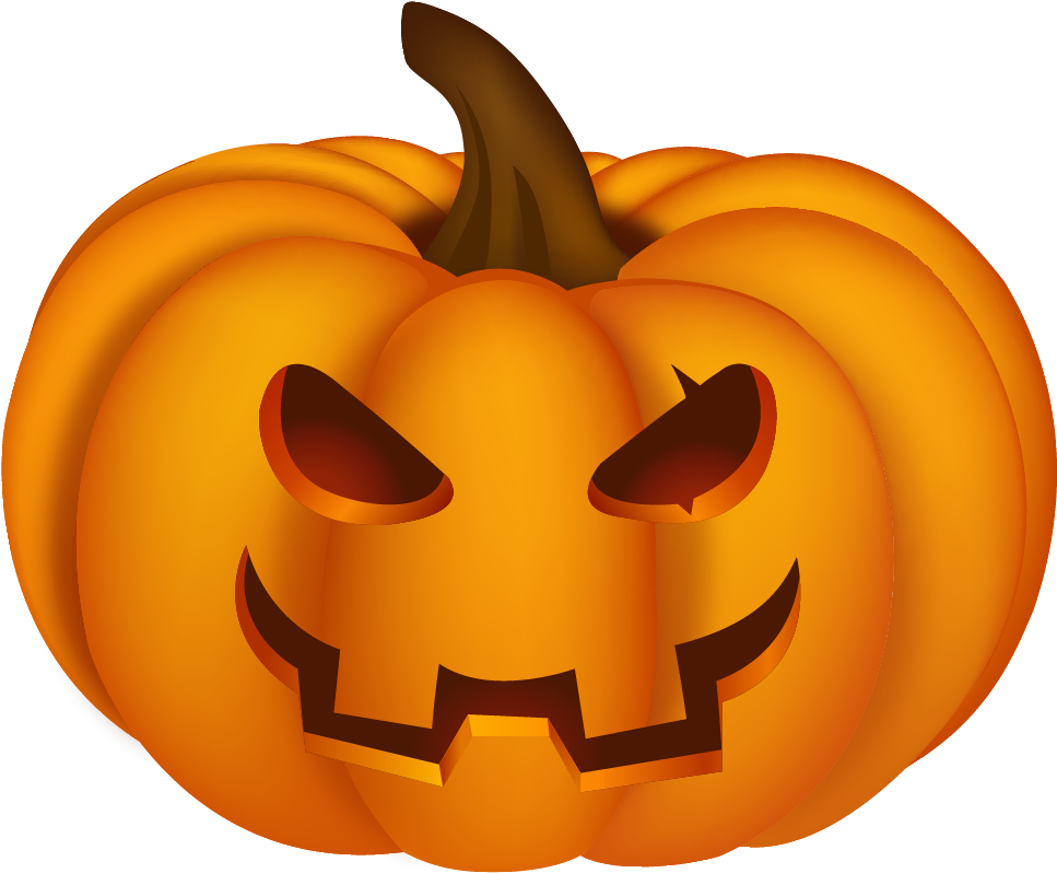 Halloween Pumpkin Png 3d Svg Transparent Stock - Halloween Pumpkin Png (1024x1024), Png Download
