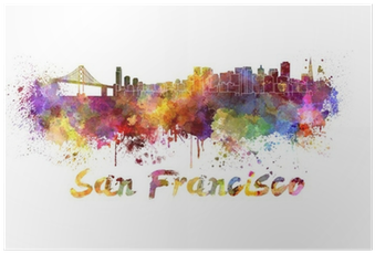 Cafepress I Love San Francisco Tile Coaster (400x400), Png Download