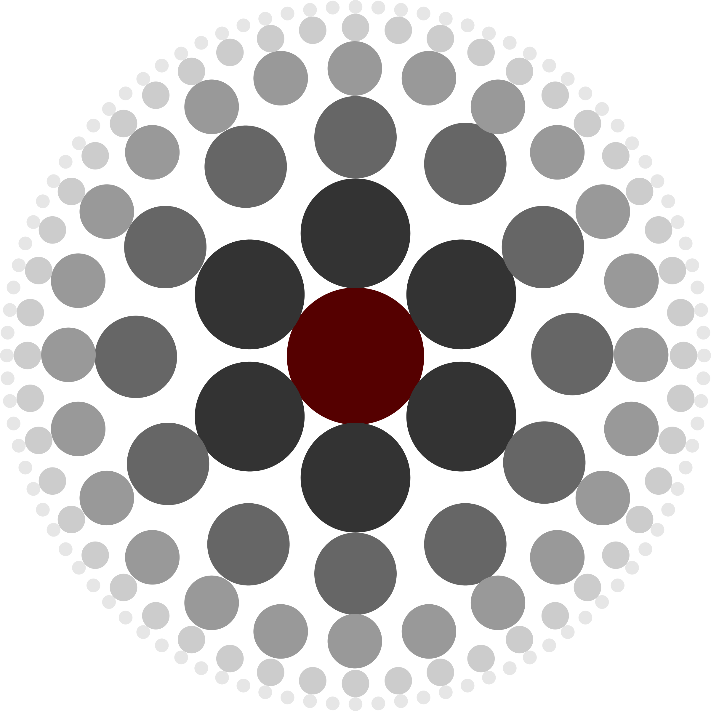 This Free Icons Png Design Of Circles Fade Three (2400x2400), Png Download