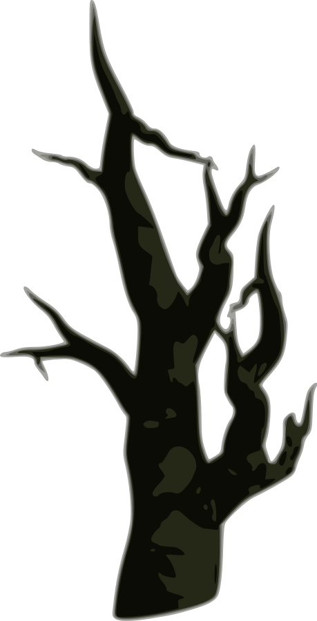 How To Set Use Dead Tree Clipart (459x900), Png Download