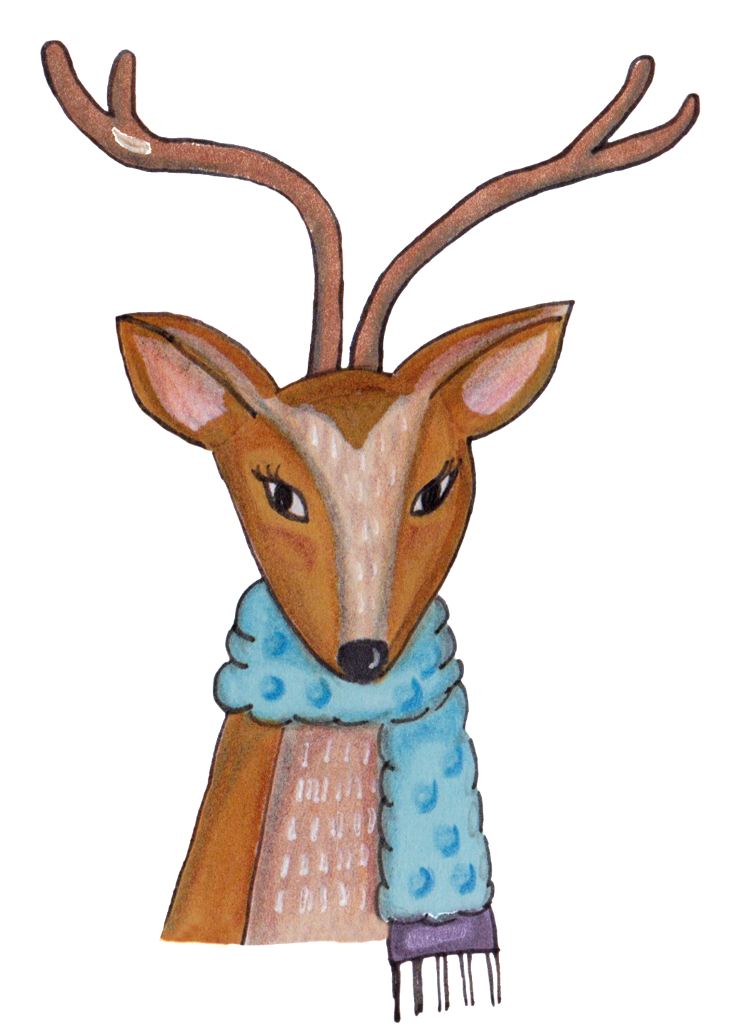 Père David's Deer (1024x1448), Png Download