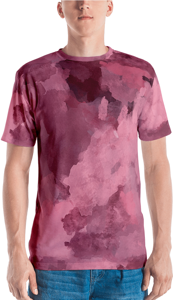Wine Watercolor T Shirt T Shirt Zazuze - Marine Corps American Flag Shirt - Us Flag Shirt - (1000x1000), Png Download