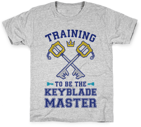 Training To Be The Keyblade Master Kids T-shirt - My Barb Costume Parody White Print T-shirt: Funny T-shirt (484x484), Png Download
