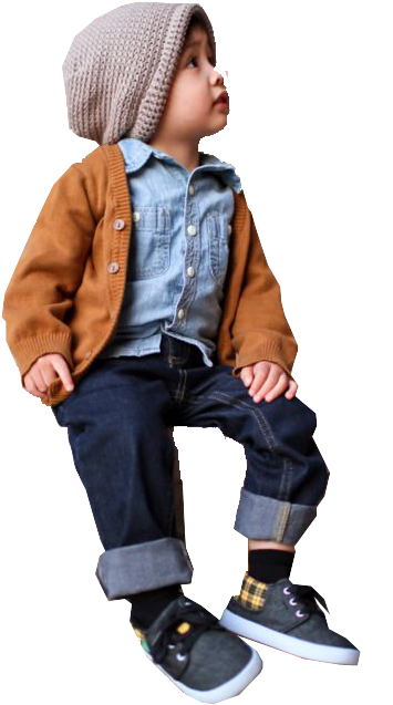 Cute Style Kids (467x700), Png Download