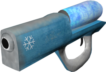 Here I Have Made Textures For A Fire Gun, Ice Gun And - Ice Gun (640x480), Png Download