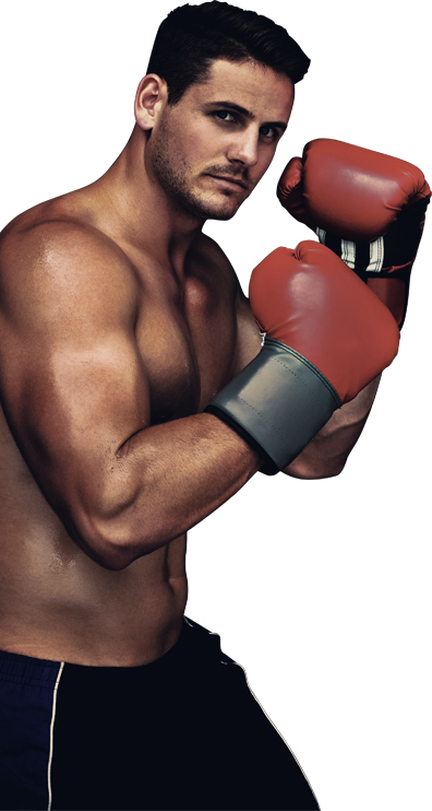Boxing Girl - Boxing Man Png (396x742), Png Download