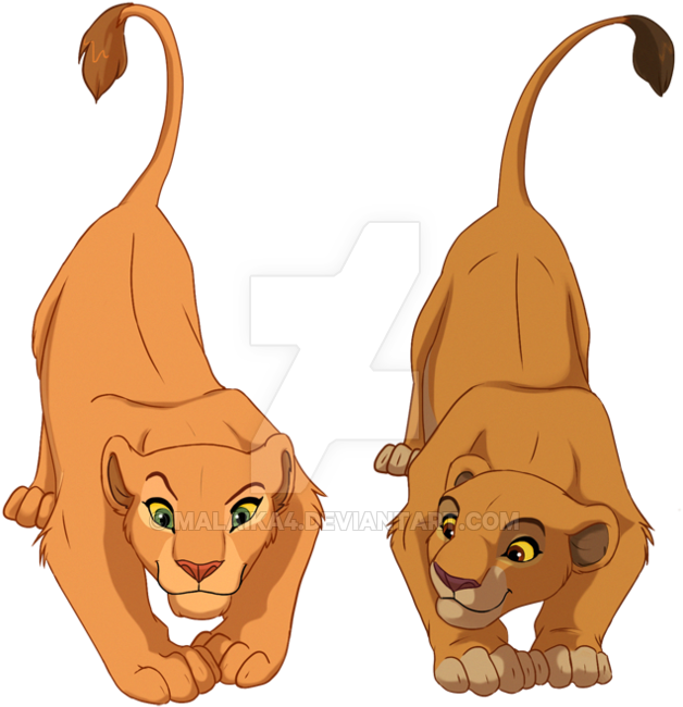 Nala Png File - Nala And Kiara Disney (800x701), Png Download