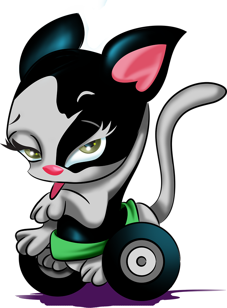 La Tropa Nala Michi - Cartoon (776x1050), Png Download