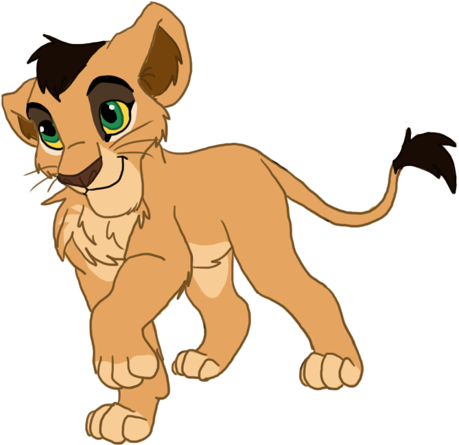 Nalaxscar Fancub - Lion King Scar And Nala's Cub (800x806), Png Download