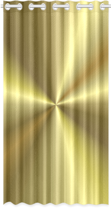 Gold Sun Rays New Window Curtain 50" X - Curtain (500x500), Png Download