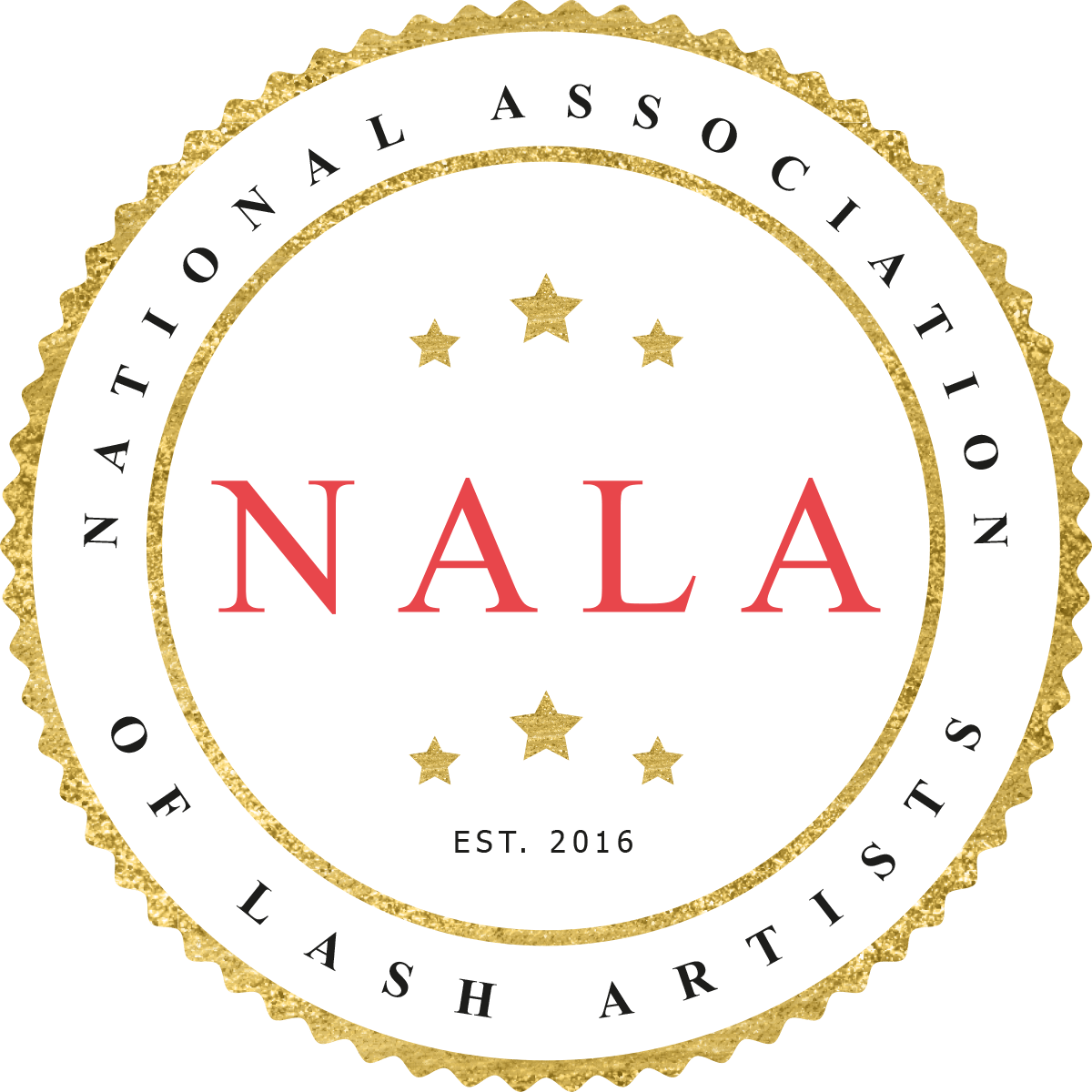 National Association Of Lash Artists (1000x1000), Png Download