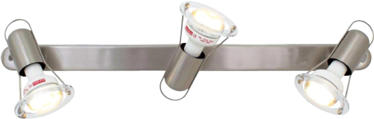 Eurolux 3 Spotlights On Bar - Shelf (600x600), Png Download