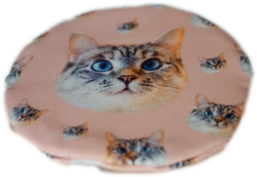 Nala Pink Coin Purse - Tabby Cat (500x500), Png Download