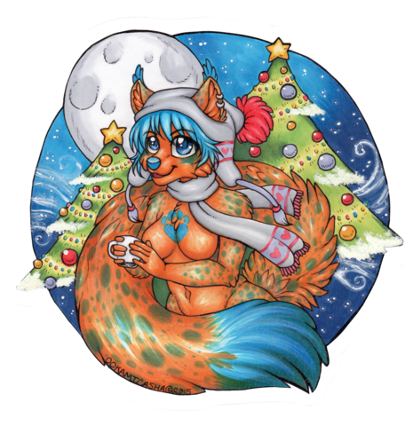 Nala Foxypaws - Illustration (465x480), Png Download