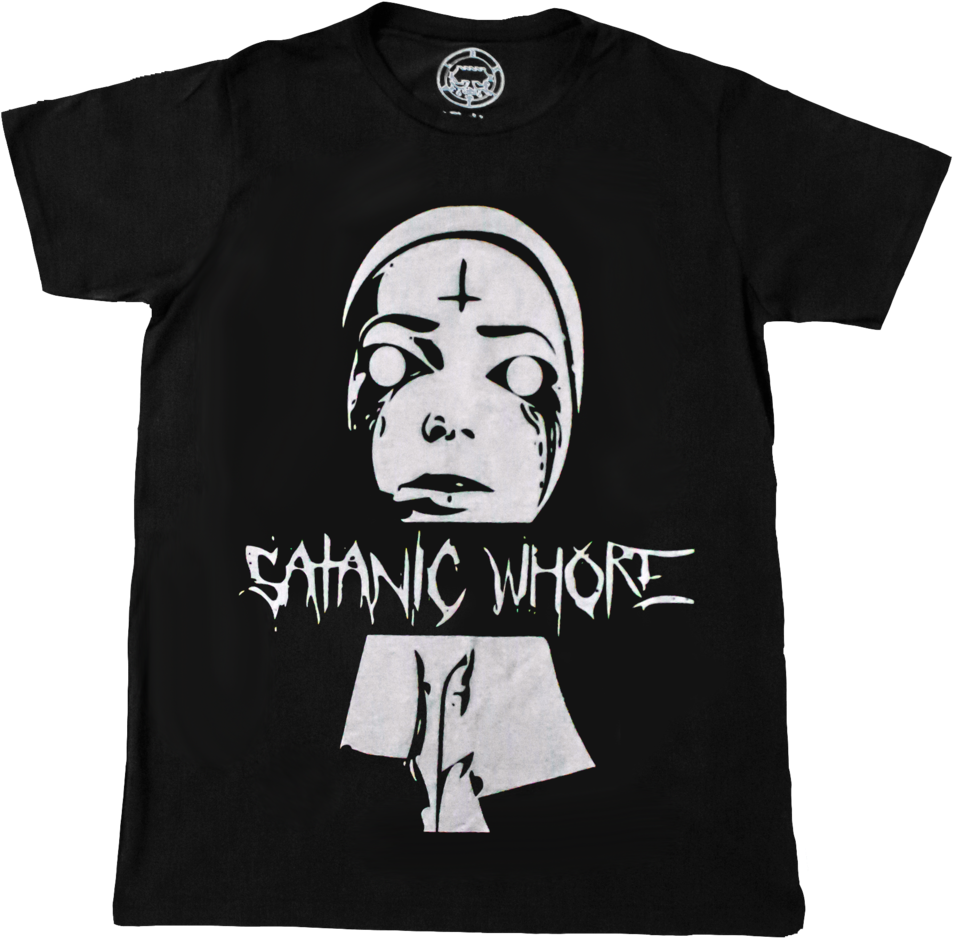 Satanic Whore - Everyone Has A Plan Until Punched (999x1024), Png Download