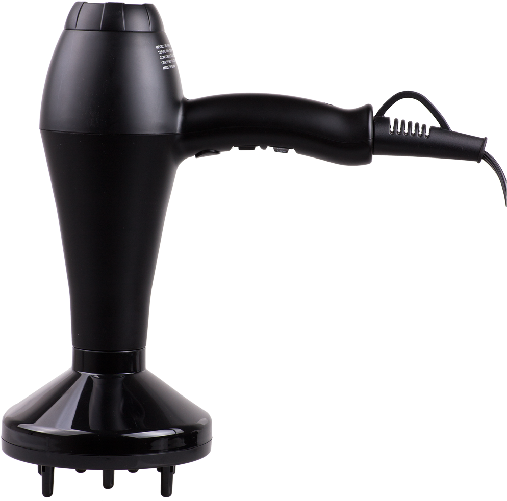 Salon Professional Infrared Ionic Hair Blower Dryer - Ovente 3700 Professional Hair Dryer With Thermal Round (1000x1000), Png Download