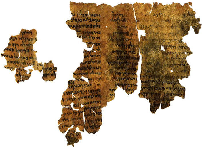 Conversing With Satan In The Dead Sea - Dead Sea Scrolls Enoch (726x542), Png Download