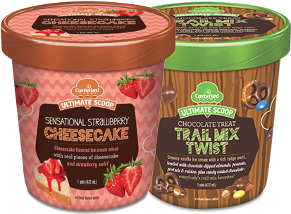 Ultimate Scoop 3 - Cumberland Farms Ice Cream Ultimate Scoop (426x413), Png Download