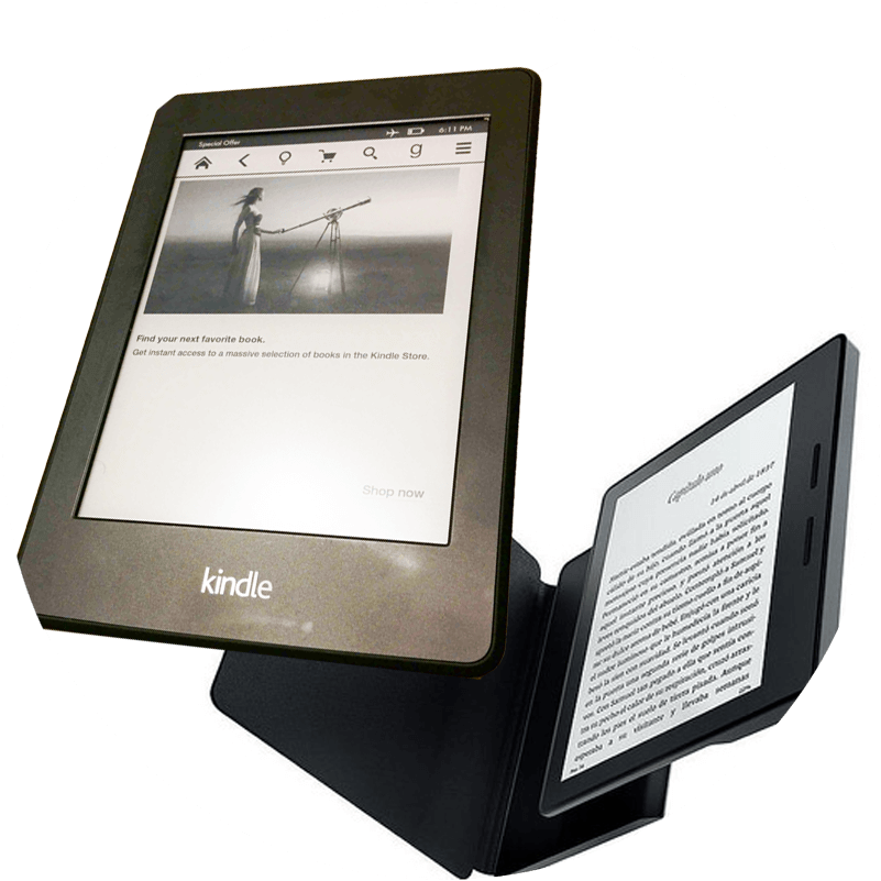 Holding Your Whole Library Of Books In The Palm Of - Kindle Oasis New Leather Cover 2017 (1000x1000), Png Download