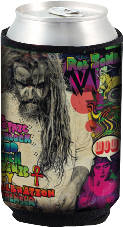 Satanic Cyanide Koozie - Rob Zombie The Electric Warlock Acid Witch Satanic (1000x1000), Png Download