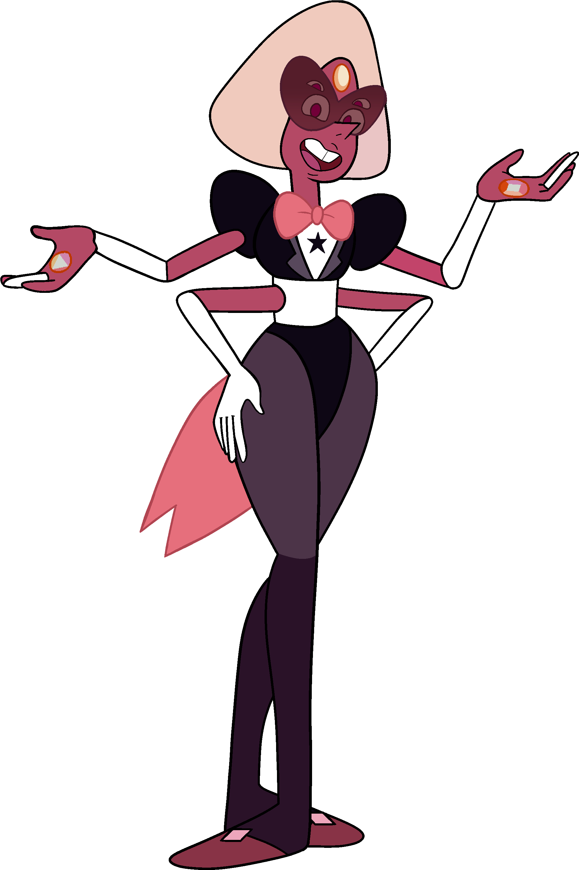 Sardonyx Normal Palette - Sardonyx Steven Universe Characters (2000x3070), Png Download