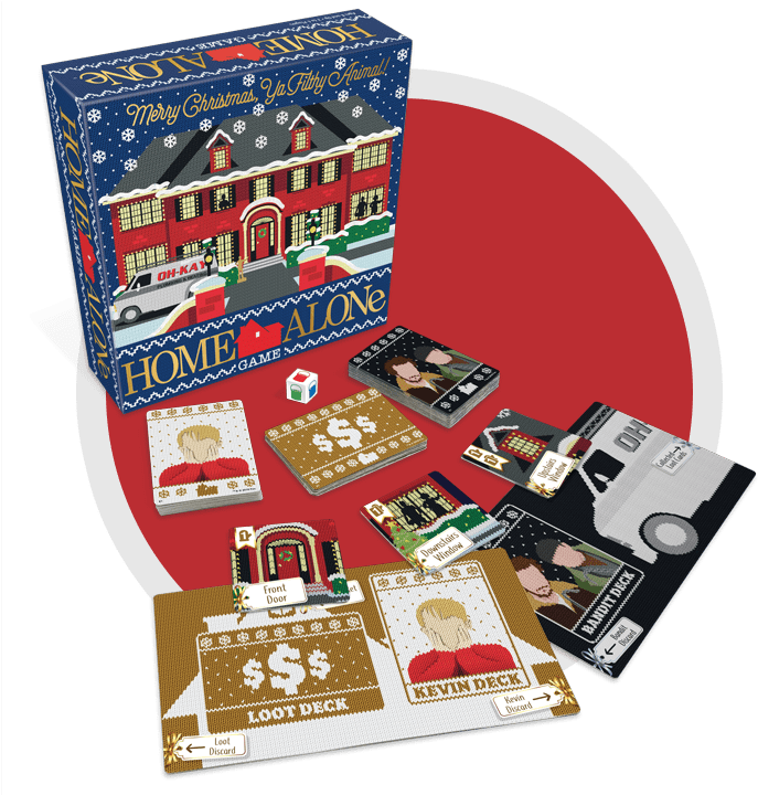 Home Alone Game Box - Home Alone Boardgame (720x720), Png Download