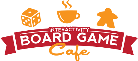 Interactivity Board Game Cafe - Board Game Cafe Logo (483x259), Png Download