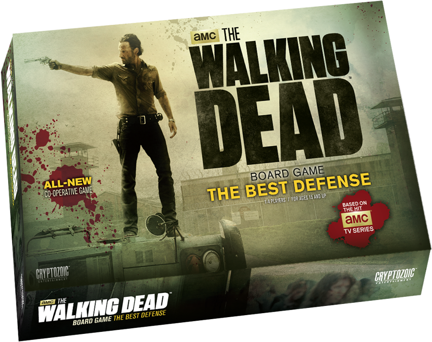 The Walking Dead Board Game - Walking Dead Board Game Cryptozoic (1000x767), Png Download