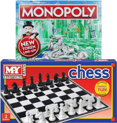 Classic Chess Game Boxed (500x500), Png Download