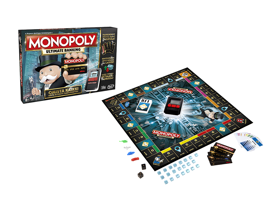 Monopoly Ultimate Banking - Ravensburger Troll Ii Puzzle (889x665), Png Download