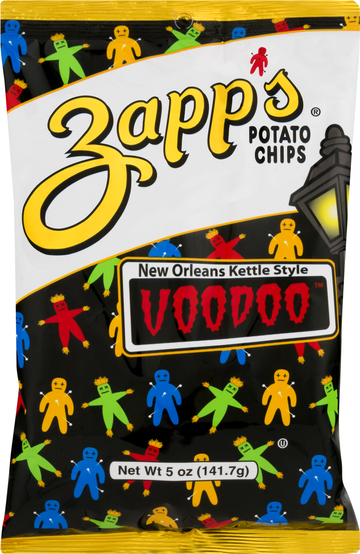 Zapp's New Orleans Kettle Style Potato Chips Voodoo, - Salt And Vinegar Voodoo Chips (1800x1800), Png Download