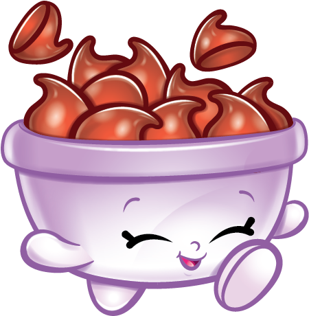 Choc Chips Art - Choc Chips Shopkins (577x496), Png Download