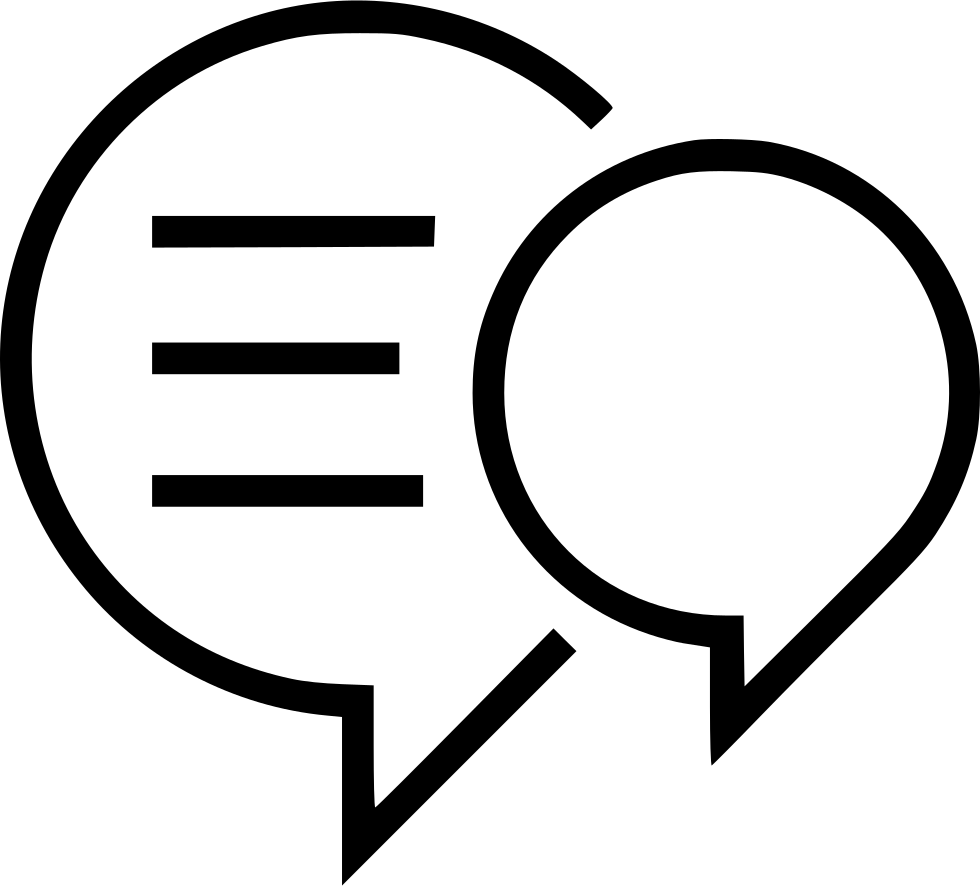 Chat Bubbles Text Message Communication Mobile Comments - پاس همدان (980x886), Png Download