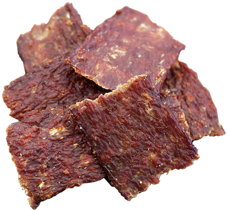 Chicken Jerky Chips - Jerky Clipart (500x458), Png Download