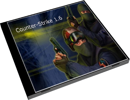 Counter-strike 1 - 6 - Counter Strike 1.6 Cd (420x323), Png Download